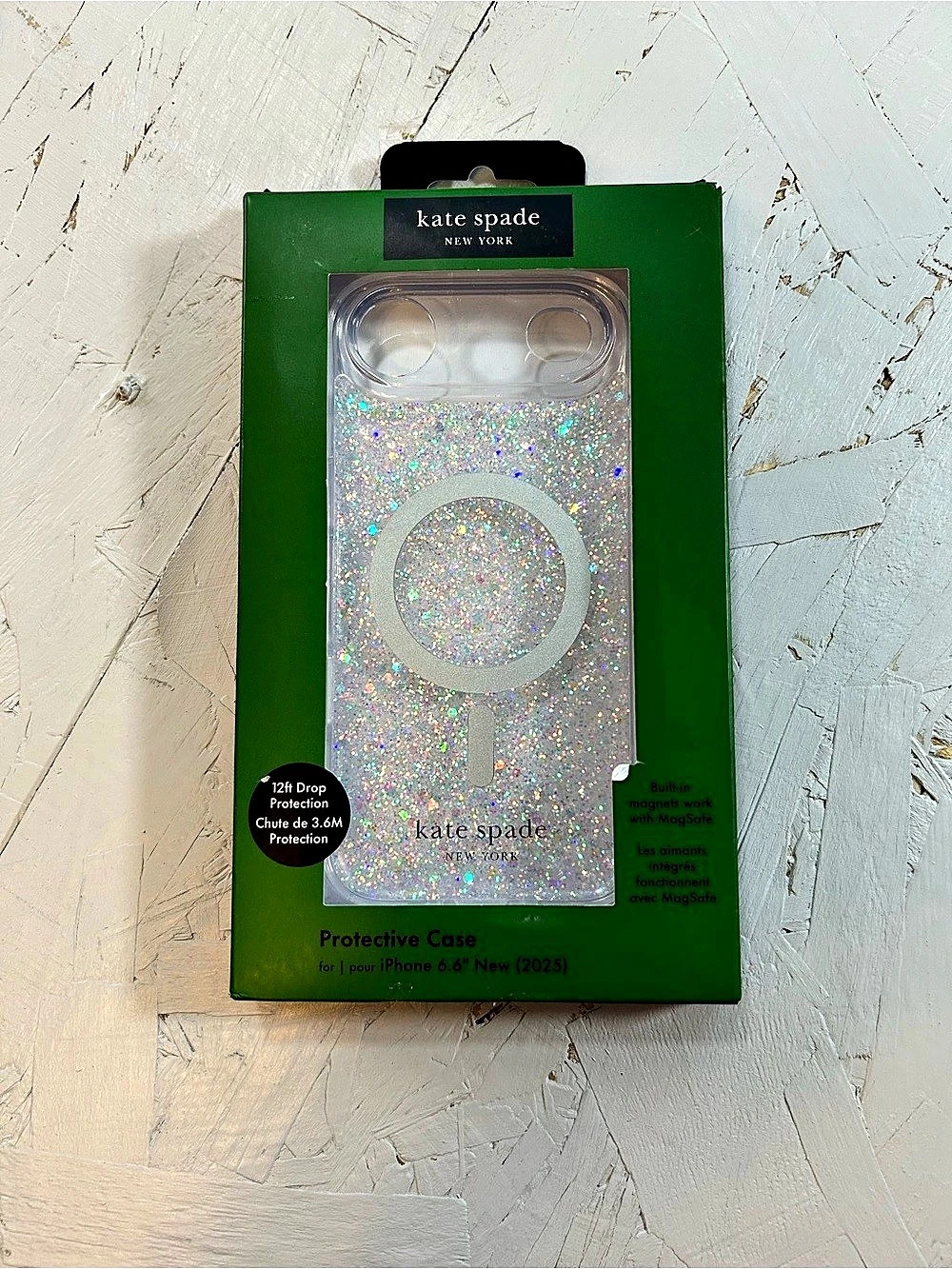 kate spade Protective Case for iPhone 6.7" New (2025) ) Glitter MagSafe Phone